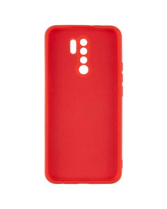 Чехол накладка для Xiaomi Redmi 9 Soft Case Красный (Red)