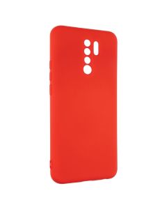Чехол накладка для Xiaomi Redmi 9 Soft Case Красный (Red)