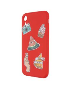 Чехол-накладка для iPhone Xr WAVE Color Style Дыня Красный (Red)