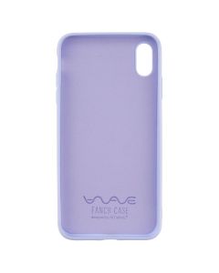 Чехол накладка для iPhone Xs Max WAVE Rainbow Smile Фиолетовый (Лиловый)