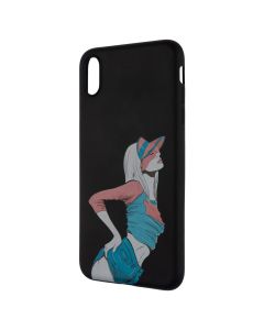 Чохол накладка для iPhone Xs Max WAVE Спокуса Чорна (Black)