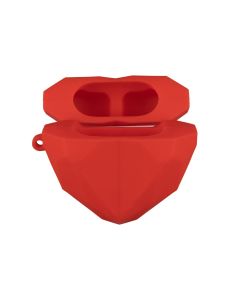 Чехол для наушников AirPods Heart Красный (Red)