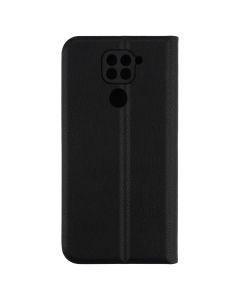 Чохол кейс для Xiaomi Redmi Note 9 Leather Чорний (Black)