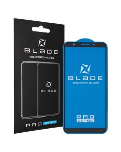 Защитное стекло для Samsung A013 Core BLADE PRO 3D Черное (Black)