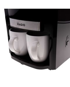 Кавоварка крапельна Magio MG-450 Чорна (Black)