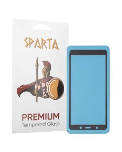 Захисне скло для TECNO Pop 3 6D UA Sparta Чорне (Black) HH