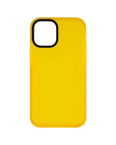 Чохол накладка для iPhone 12 Mini Neon TPU Case Жовта (Yellow)