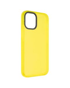 Чохол накладка для iPhone 12 Mini Neon TPU Case Жовта (Lemon)