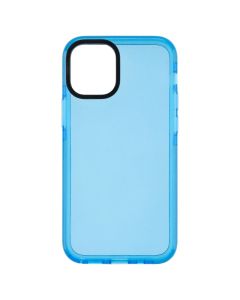 Чехол накладка для iPhone 12 Mini Неоновый TPU Case Синий