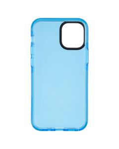Чехол накладка для iPhone 12 Mini Неоновый TPU Case Синий