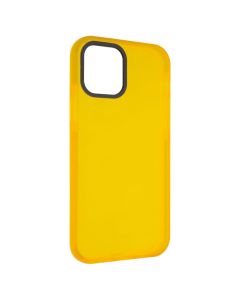 Чехол-накладка для iPhone 12/12 Pro Neon TPU Case Желтый (Yellow)