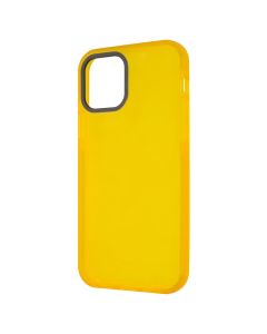 Чехол-накладка для iPhone 12/12 Pro Neon TPU Case Желтый (Yellow)