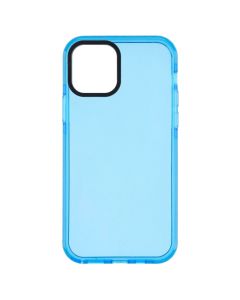 Чехол накладка для iPhone 12/12 Pro Неоновый TPU Case Синий