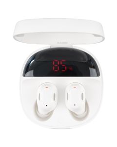 Бездротові навушники вкладиші Baseus Encok WM01 Plus Білі (White)
