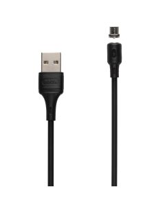 USB-кабель Hoco X52 Sereno Magnetic 2A Micro USB Черный (Black)