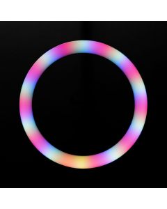 Кільцева світлодіодна лампа RGB LED MJ-33 (33см)