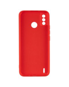Чохол накладка для TECNO Spark 6 GO Soft Case Червона (Red)