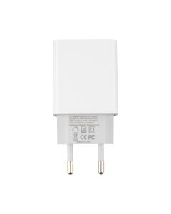 Зарядний пристрій XO L65 2.4A/2 USB Білий (White)