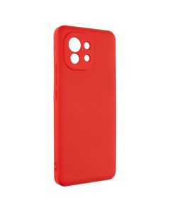 Чехол накладка для Xiaomi Mi 11 WAVE Cover Красный (Red)