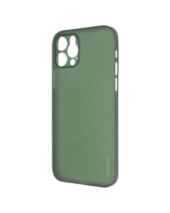 Чехол-накладка для iPhone 12 Pro GLASS ART Зеленый (Green)