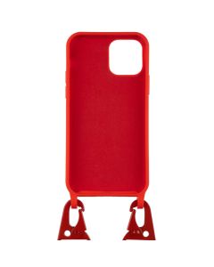Чехол накладка для iPhone 12/12 Pro STRAP Color Case Красный (Red)