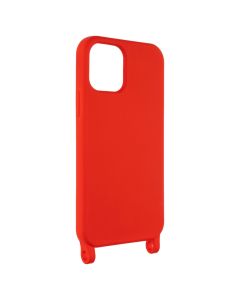 Чехол накладка для iPhone 12/12 Pro STRAP Color Case Красный (Red)
