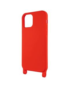 Чехол накладка для iPhone 12/12 Pro STRAP Color Case Красный (Red)