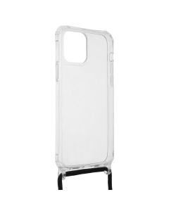 Чехол-накладка для iPhone 12/12 Pro ROPE Clear Черный (Black)