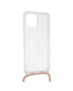 Чехол-накладка для iPhone 12/12 Pro ROPE Clear Розовый (Pink Sand)