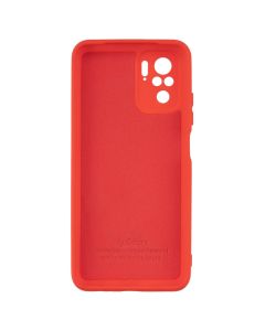 Чехол накладка для Xiaomi Redmi Note 10/10s Soft Case Красный (Red)