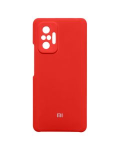 Чохол накладка для Xiaomi Redmi Note 10 Pro Soft Case Червона (Red)