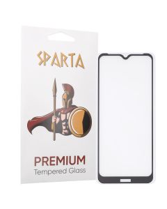 Защитное стекло для Vivo Y12S/Y20 6D UA Sparta Черное (Black)