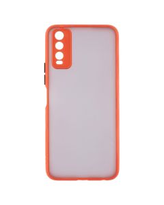 Чохол накладка для Vivo Y20/Y12S Bumper Matte Case Червона (Red)
