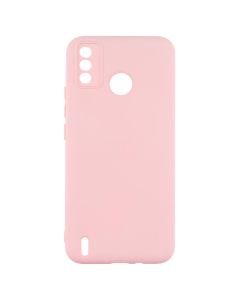 Чехол накладка для TECNO Spark 6 GO Soft Case Розовый (Pink)