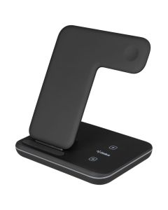 Зарядний пристрій бездротовий Gelius Pro GP-AWC01 3in1 (15W) GP-AWC01 Чорний (Black)
