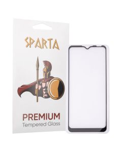 Защитное стекло для ZTE A51/A71 6D UA Sparta Черное (Black)