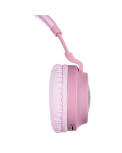 Беспроводные полноразмерные наушники Hoco W27 Cat Ear Розовые (Pink)