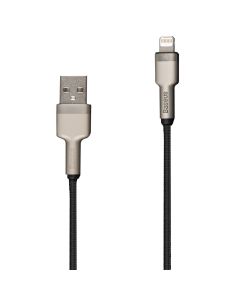 USB-кабель Baseus Cafule Metal 2.4A Lightning 1м Чёрный