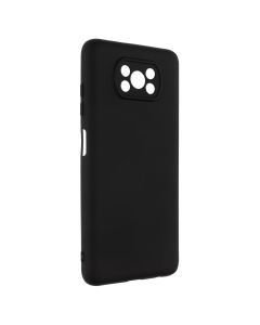 Чохол накладка для Xiaomi Poco X3 Soft Case Чорна (Black)