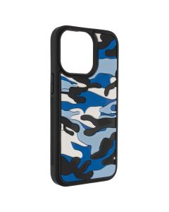 Чехол накладка для iPhone 13 Pro Army Collection Синий (Blue)