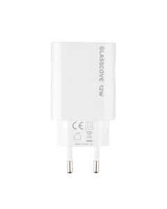 Зарядное устройство Glasscove TC-012A 12W 2USB Белый (White)