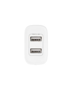 Зарядное устройство Glasscove TC-012A 12W 2USB Белый (White)