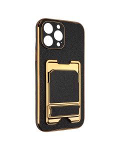 Чохол накладка для iPhone 13 Pro Max Gold Seria Чорна (Black)