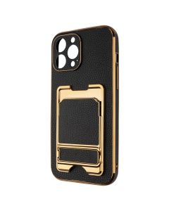 Чохол накладка для iPhone 13 Pro Max Gold Seria Чорна (Black)