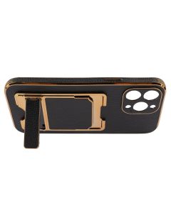 Чохол накладка для iPhone 13 Pro Max Gold Seria Чорна (Black)