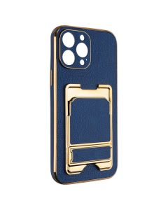 Чохол накладка для iPhone 13 Pro Max Gold Seria Синя (Blue)