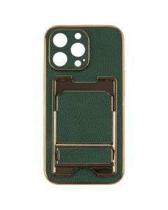 Чохол накладка для iPhone 13 Pro Gold Seria Зелена (Green)