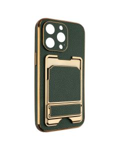Чохол накладка для iPhone 13 Pro Gold Seria Зелена (Green)