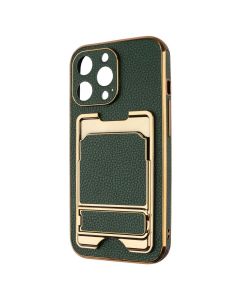 Чохол накладка для iPhone 13 Pro Gold Seria Зелена (Green)