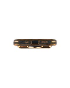 Чохол накладка для iPhone 13 Pro Gold Seria Чорна (Black)